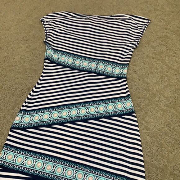 đMSSPâXSâSuper CuteâLightweightâStripedâRetroâPrintâMiniâDress - Picture 10 of 13